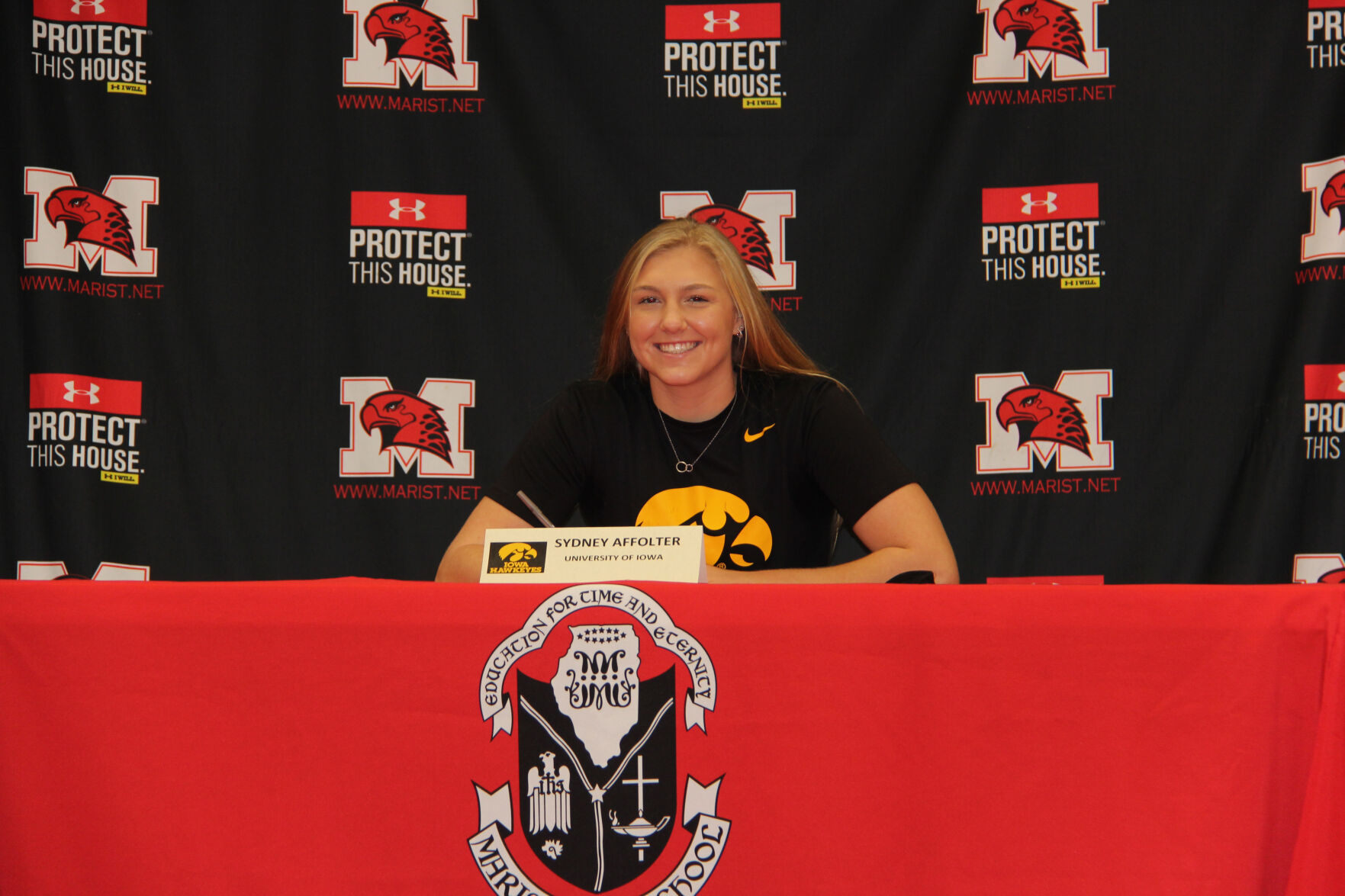 Affolter, Marist student-athletes enjoy Signing Day